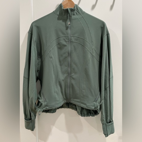 NWOT never worn lululemon define relaxed fit jacket grey eucalyptus sz 0 - Picture 2 of 16